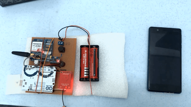 Fall Detector Demo MPU6050 with GSM SIM900A