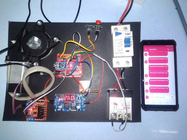 Circuit Breaker Failure Restart using GSM