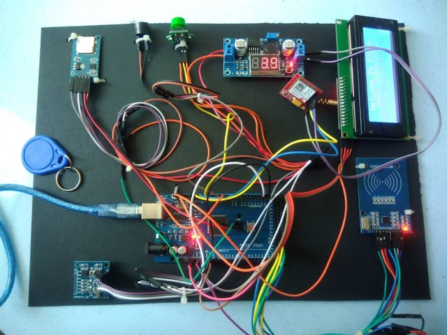 Exam Attendance System using RFID and GSM